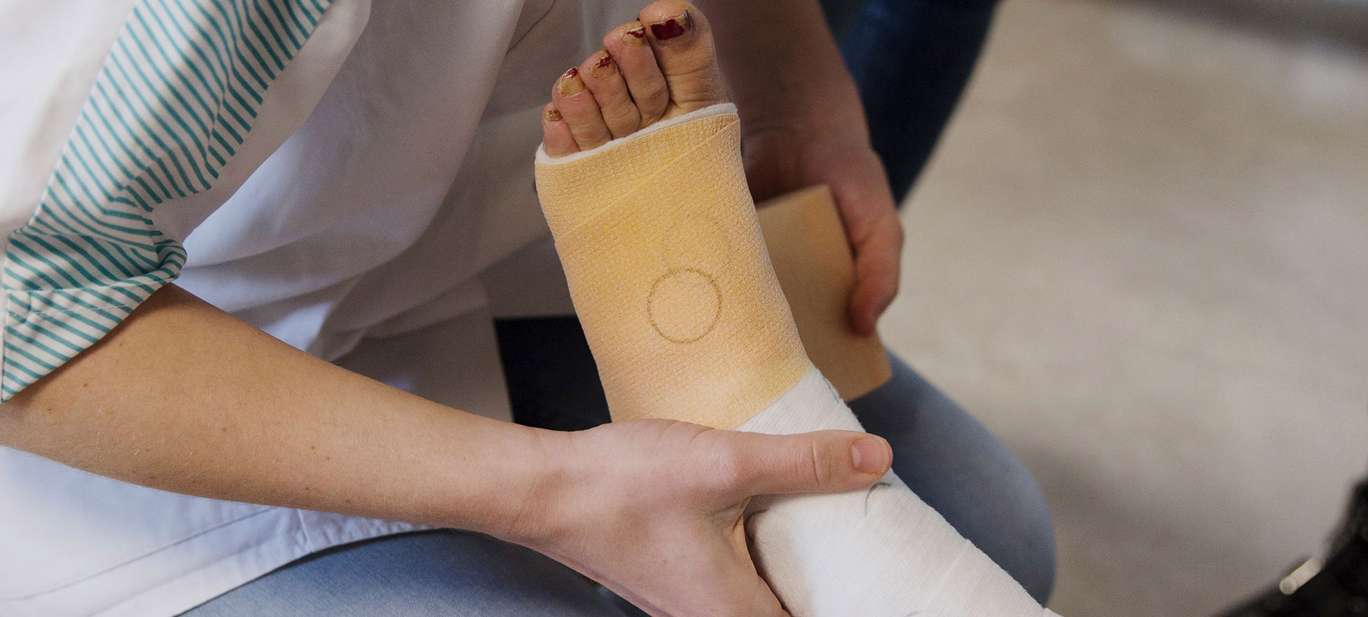 Compressief zwachtelen VRH & Didactiek